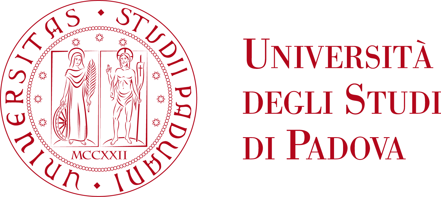 Logo of UNIPD in white